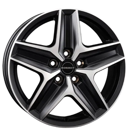 Borbet Borbet CWZ black polished matt