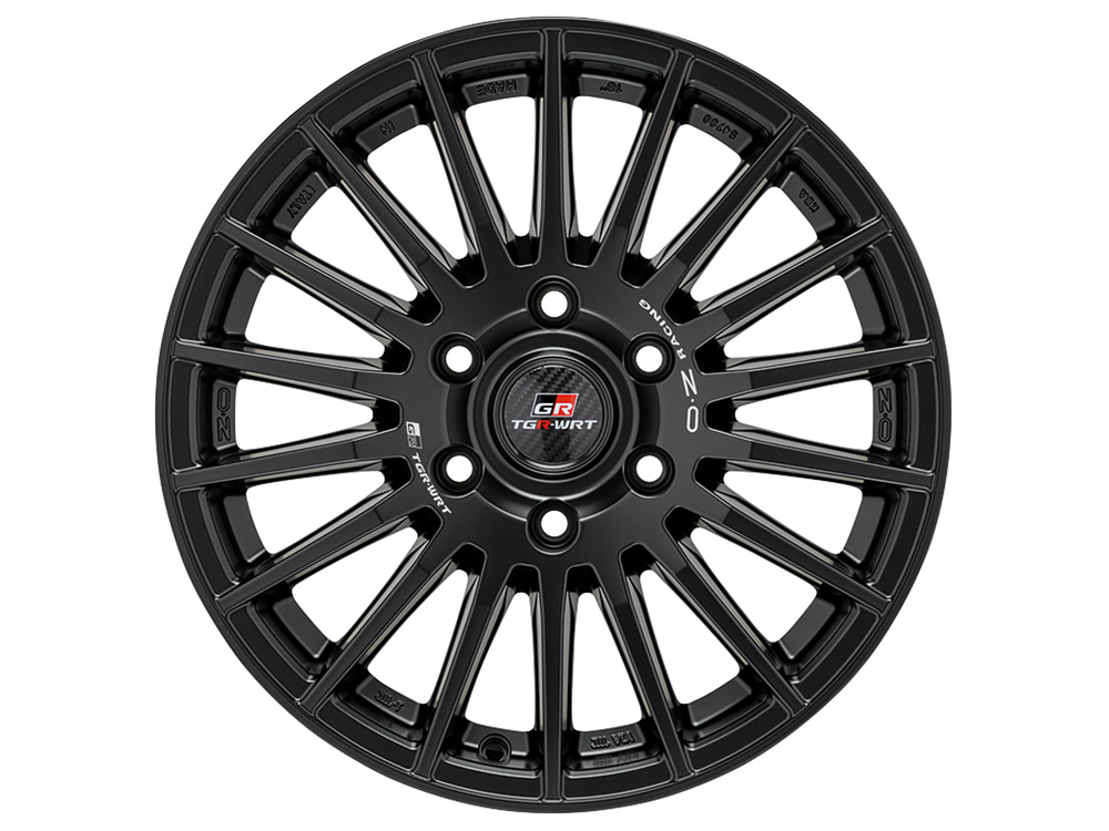 OZ-Wheels OZ-Wheels Rally Desert TGR-WRT MATT BLACK+SILVER LETTERING