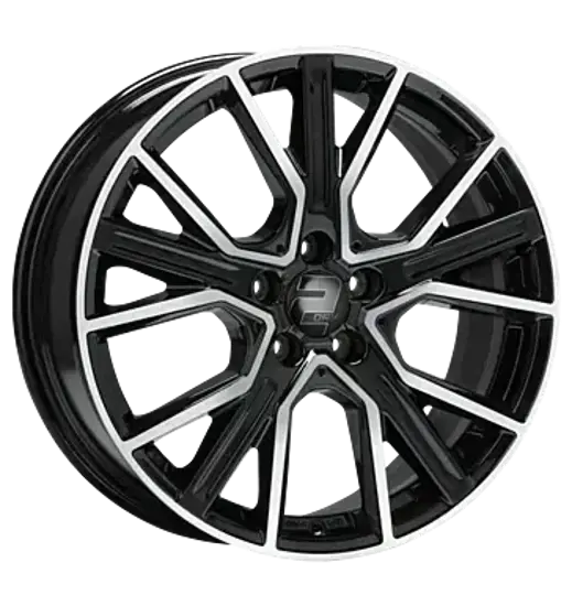 2DRV by Wheelworld 2DRV by Wheelworld WH34 black high gloss polished