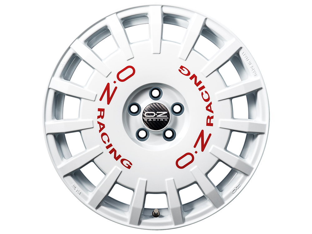 OZ-Wheels OZ-Wheels Superturismo TGR-WRT RACE WHITE RED LETTERING