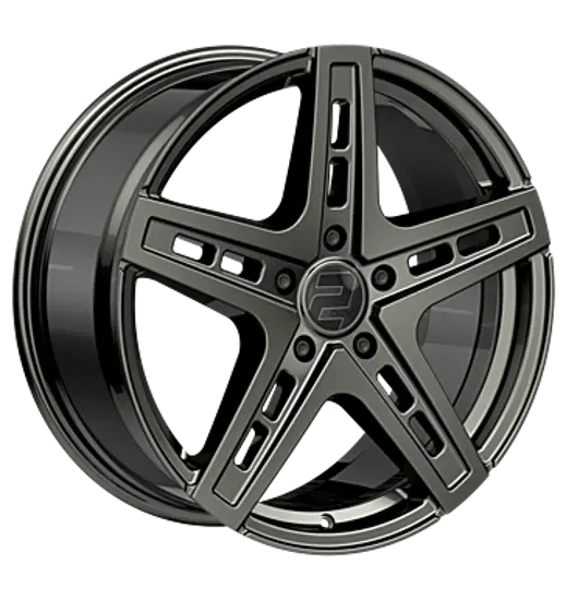 2DRV by Wheelworld 2DRV by Wheelworld WH38 Dark Gunmetal painted