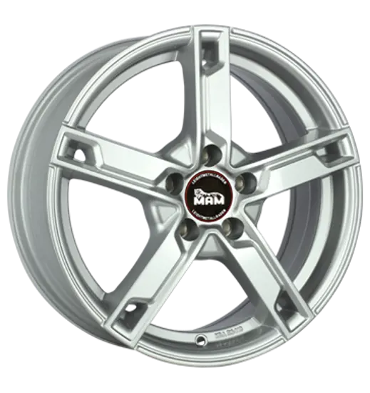 MAM MAM W4 silver painted