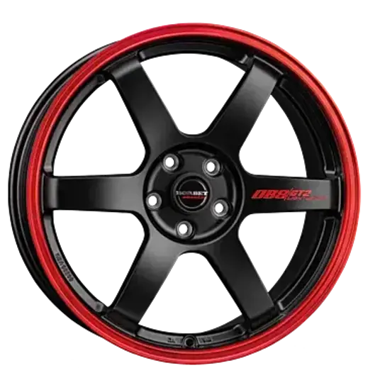 Borbet Borbet DB8GT2 black matt rim red