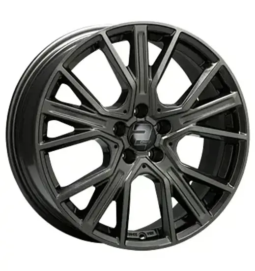2DRV by Wheelworld 2DRV by Wheelworld WH34 Dark Gunmetal painted