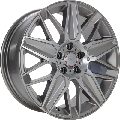 Diewe-Wheels Diewe-Wheels Evoluzione Titan Silver matt polish