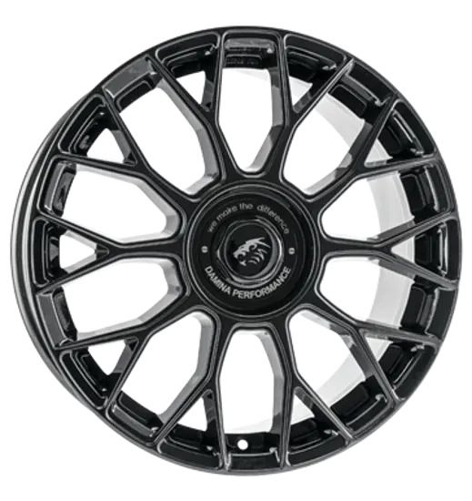 Damina Performance Damina Performance DM10 Black Painted Inlay red