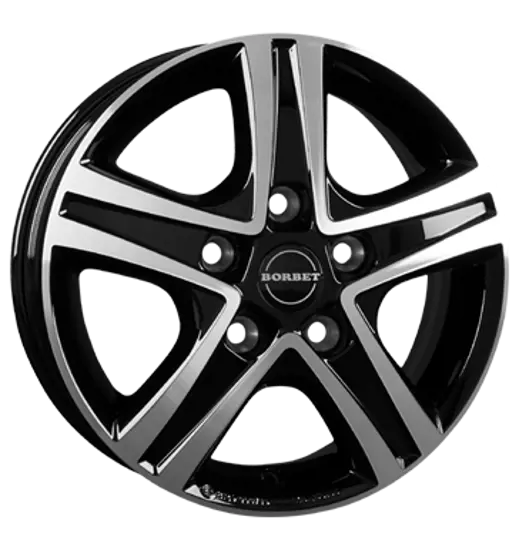 Borbet Borbet CWD black glossy polished