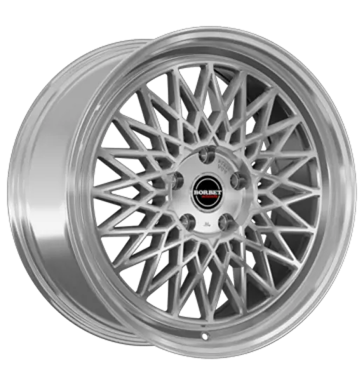 Borbet Borbet B silver rim polished