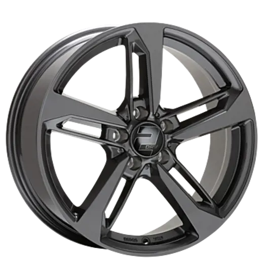 2DRV by Wheelworld 2DRV by Wheelworld WH36 Dark Gunmetal painted