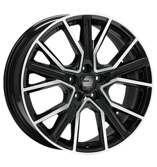 2DRV by Wheelworld 2DRV by Wheelworld WH34 black high gloss polished