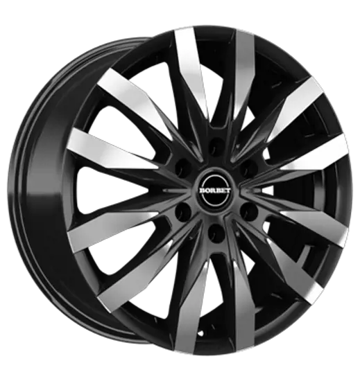 Borbet Borbet CW6 black polished matt