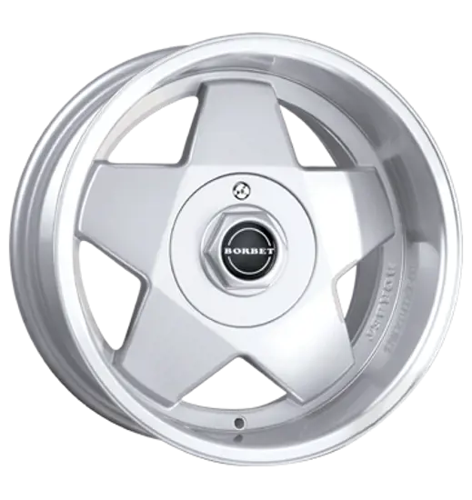 Borbet Borbet A silver polished