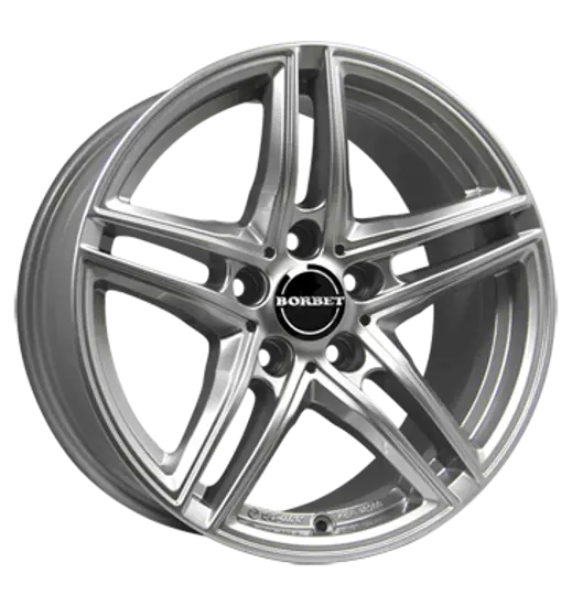 Borbet Borbet XR brilliant silver