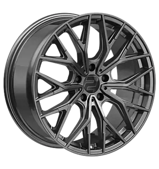 2DRV by Wheelworld 2DRV by Wheelworld WH37 Dark Gunmetal painted