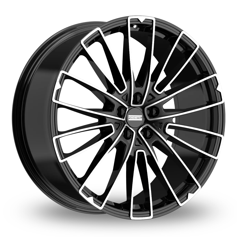 Fondmetal Fondmetal Volcan GLOSSY BLACK MACHINED
