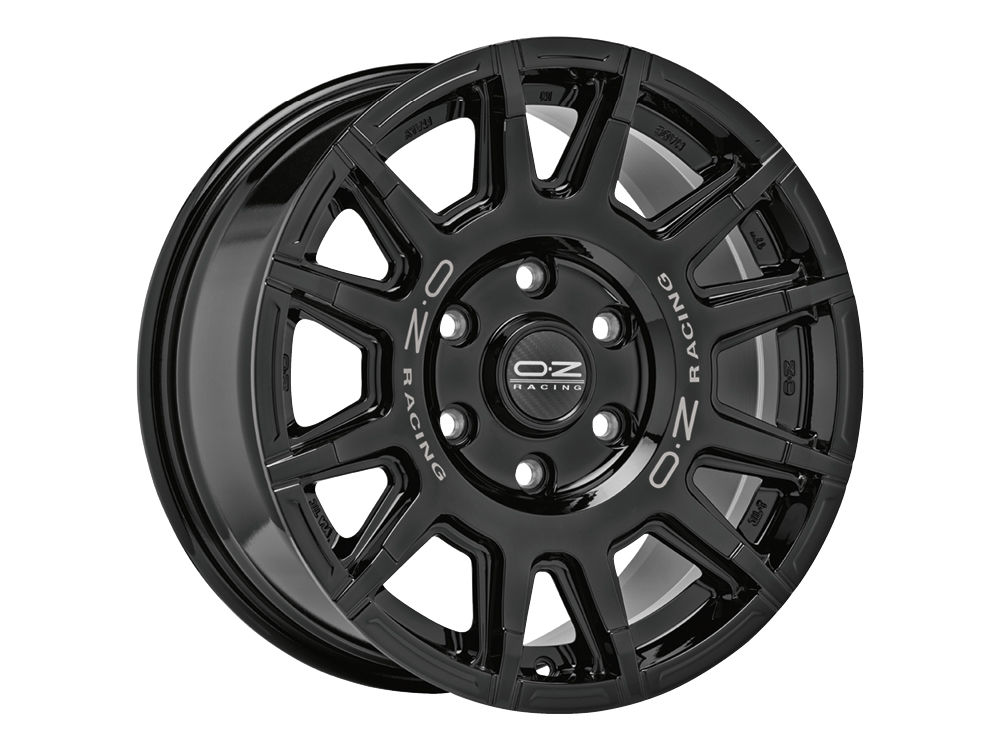 OZ-Wheels OZ-Wheels Rally Legend MATT BLACK + DARK LET.