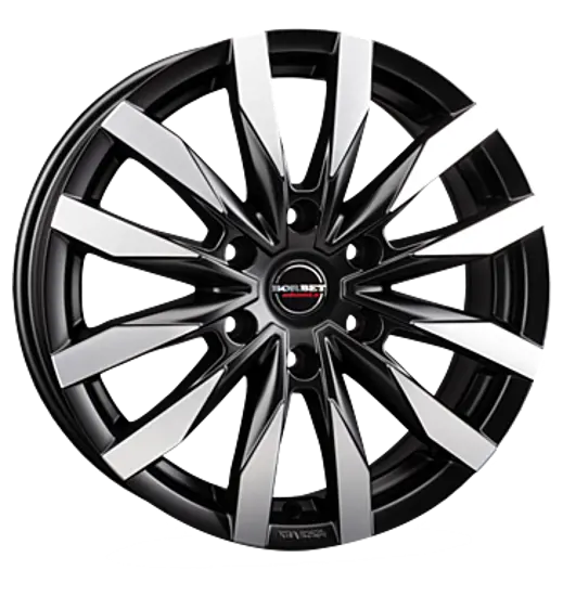 Borbet Borbet CW6 black polished matt