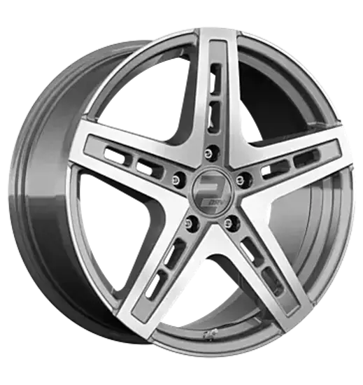 2DRV by Wheelworld 2DRV by Wheelworld WH38 daytona gray high gloss polished