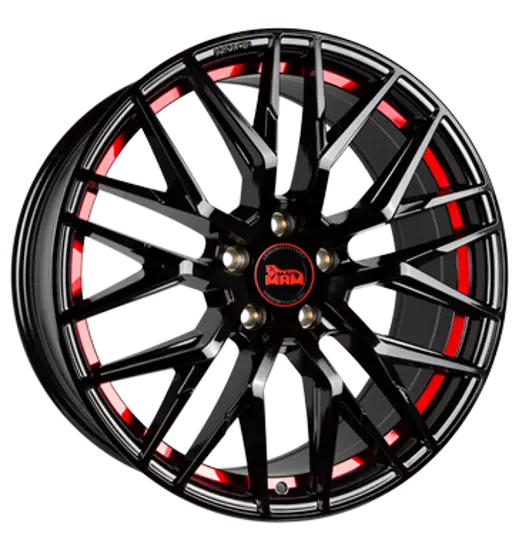 MAM MAM RS4 BLACK PAINTED RED INSIDE