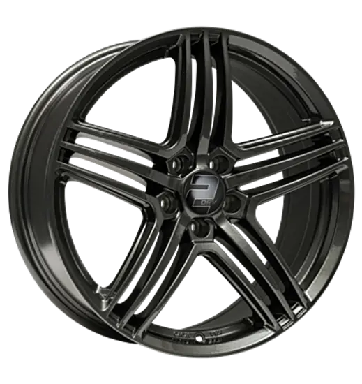 2DRV by Wheelworld 2DRV by Wheelworld WH12 Dark Gunmetal painted