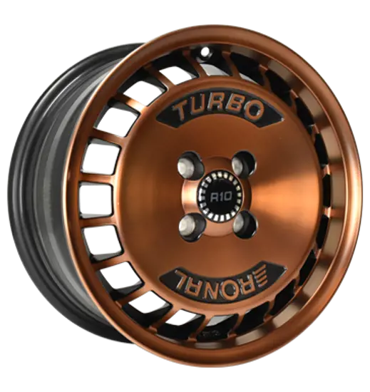 Ronal Ronal R10 TURBO COPPER MATT-FRONT DIAMOND CUT