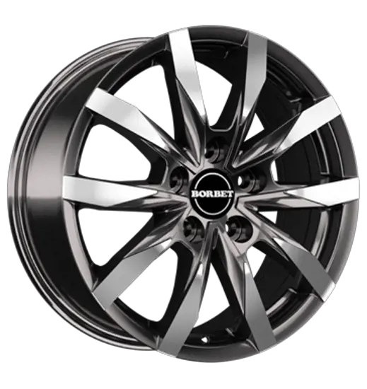 Borbet Borbet CW5 mistral anthracite polished glossy