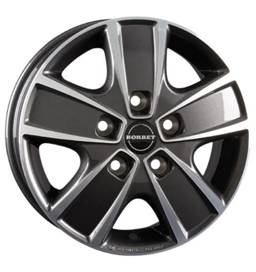 Borbet Borbet CWG mistral anthracite polished glossy