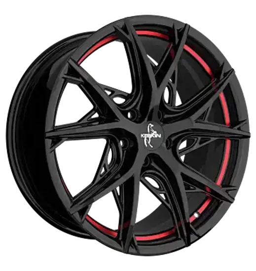 Keskin Keskin KT24C Thunder BLACK PAINTED RED INSIDE