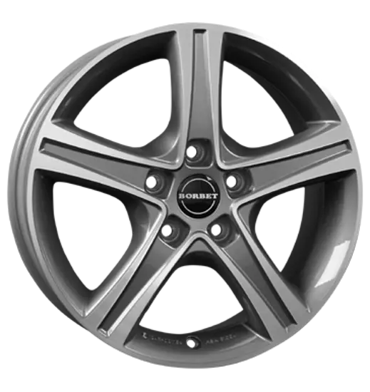 Borbet Borbet CWD mistral anthracite polished glossy