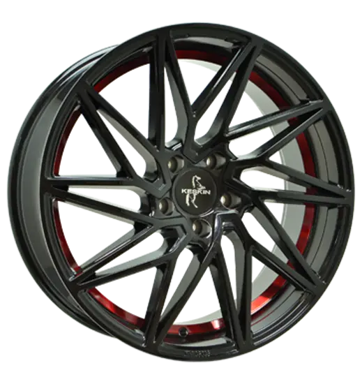 Keskin Keskin KT20 Future MATT BLACK RED INSIDE