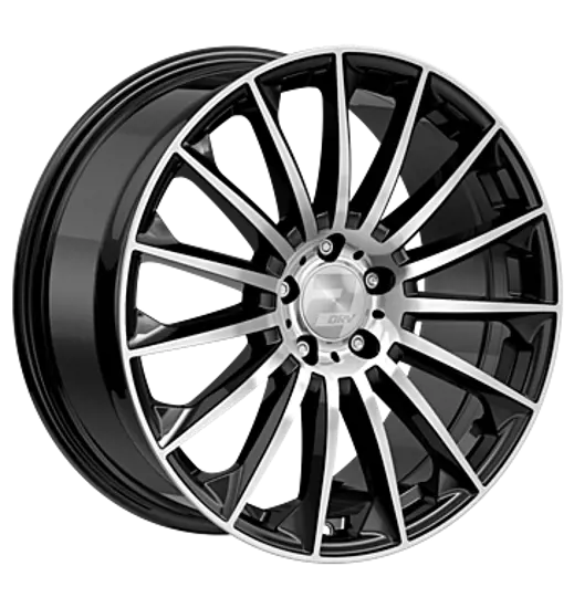 2DRV by Wheelworld 2DRV by Wheelworld WH39 black high gloss polished