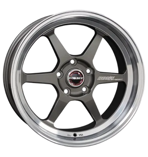 Borbet Borbet DB8GT graphite rim polsihed
