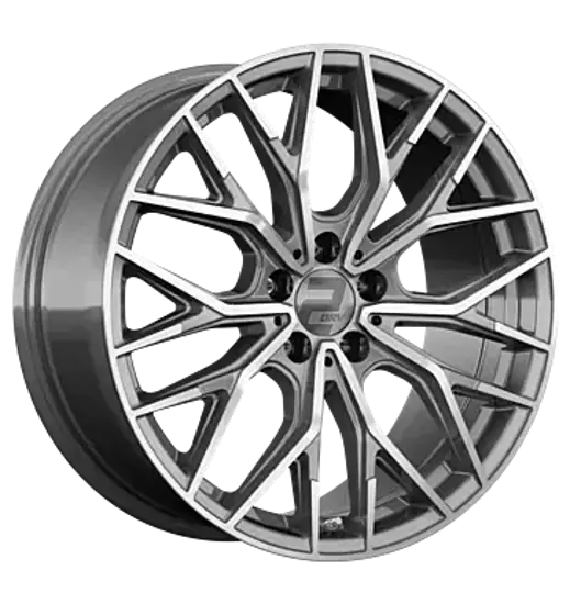 2DRV by Wheelworld 2DRV by Wheelworld WH37 daytona gray high gloss polished