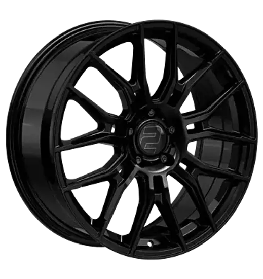 2DRV by Wheelworld 2DRV by Wheelworld WH42 Black glossy painted